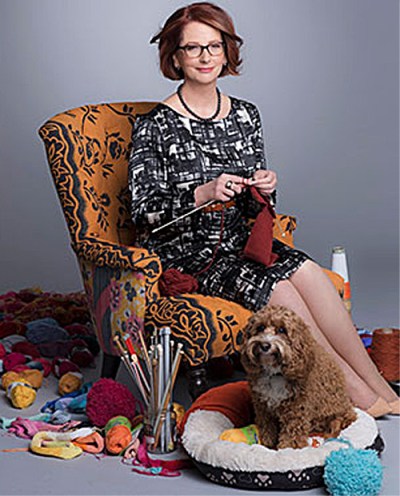 Gillard knitting 2