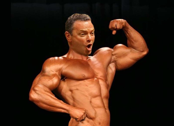 pYNE body builder bare